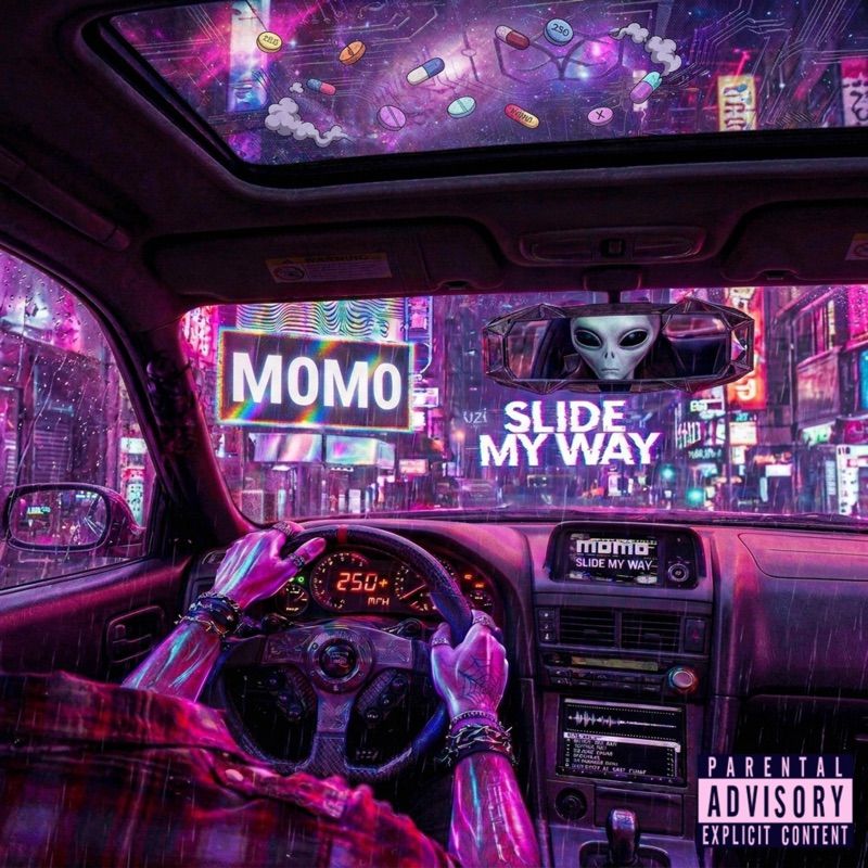 YNGM0M0 – SLIDE MY WAY cover art (YNGMOMO)